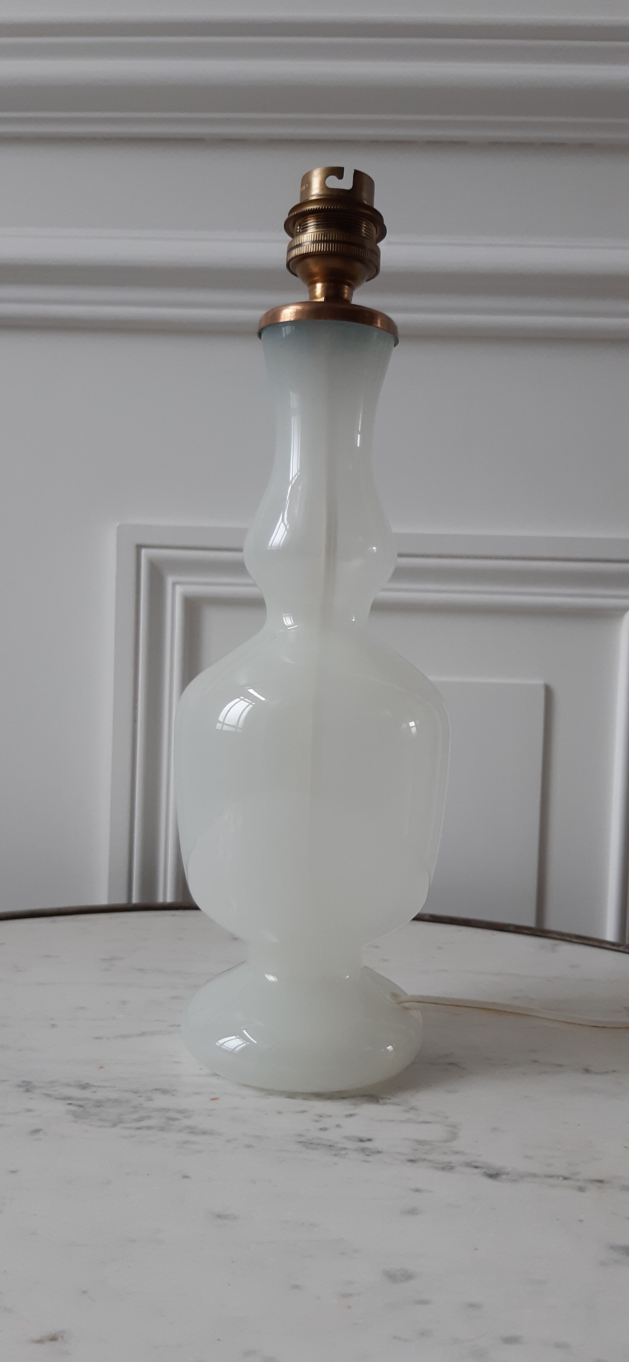 Opaline lamp 50s