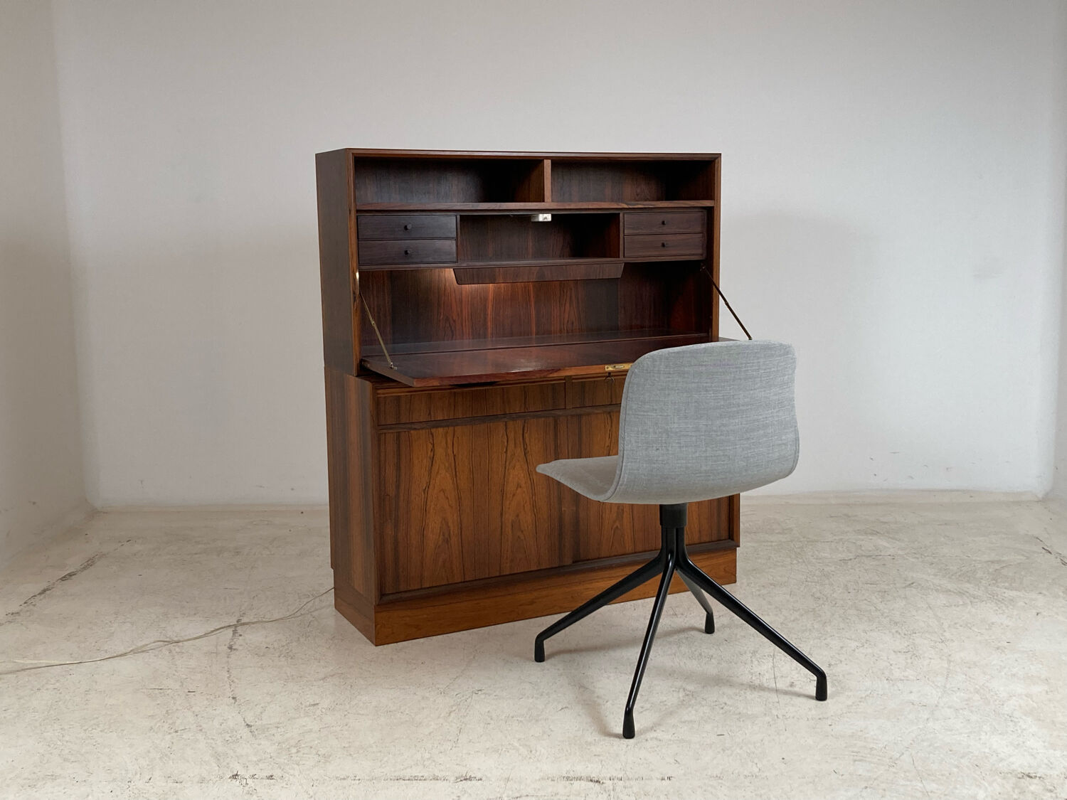 Danish rosewood secretary 1960