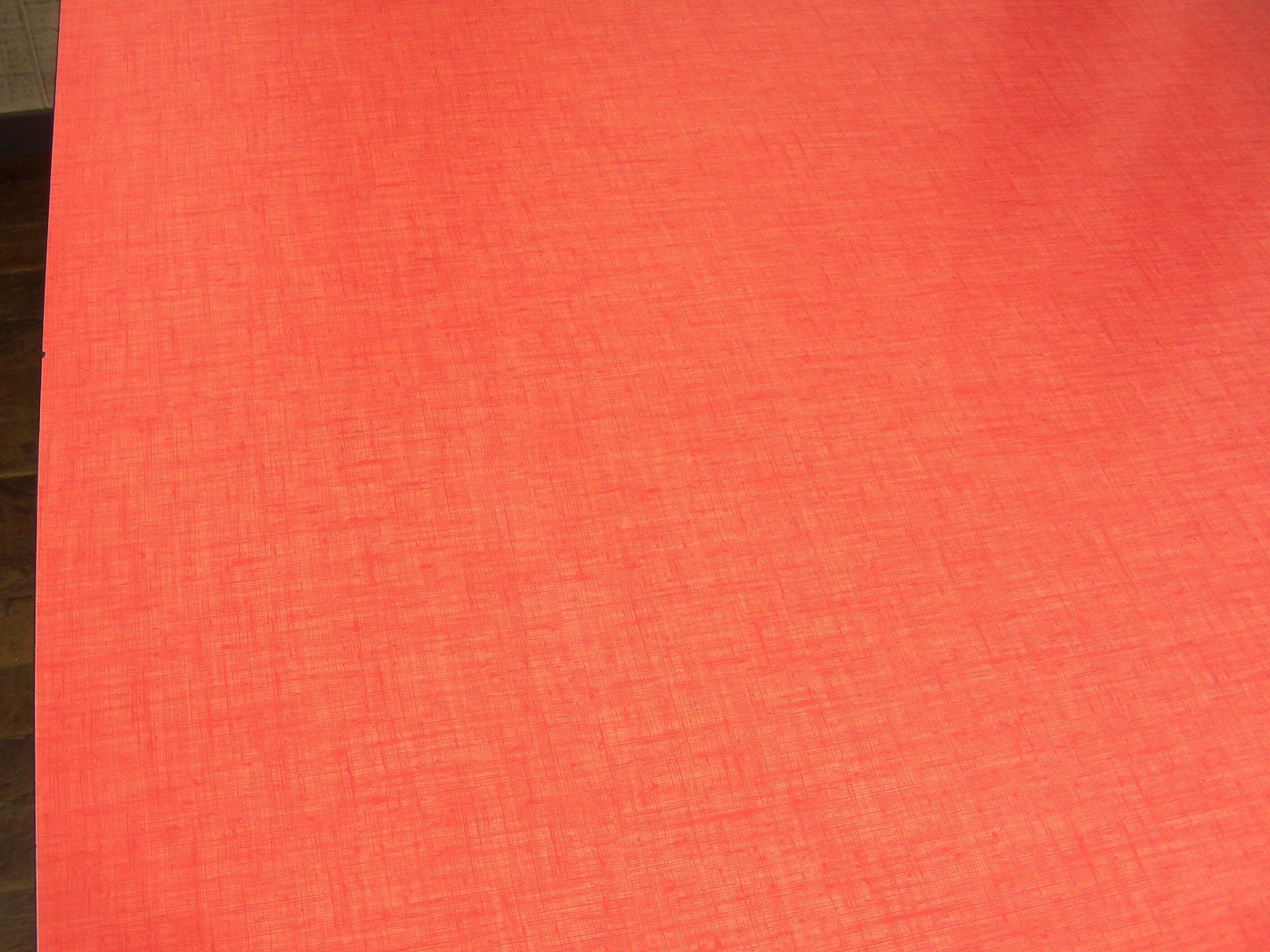 Table formica rouge 1960 vintage Selency