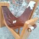 Vintage tripod armchair, designer seat