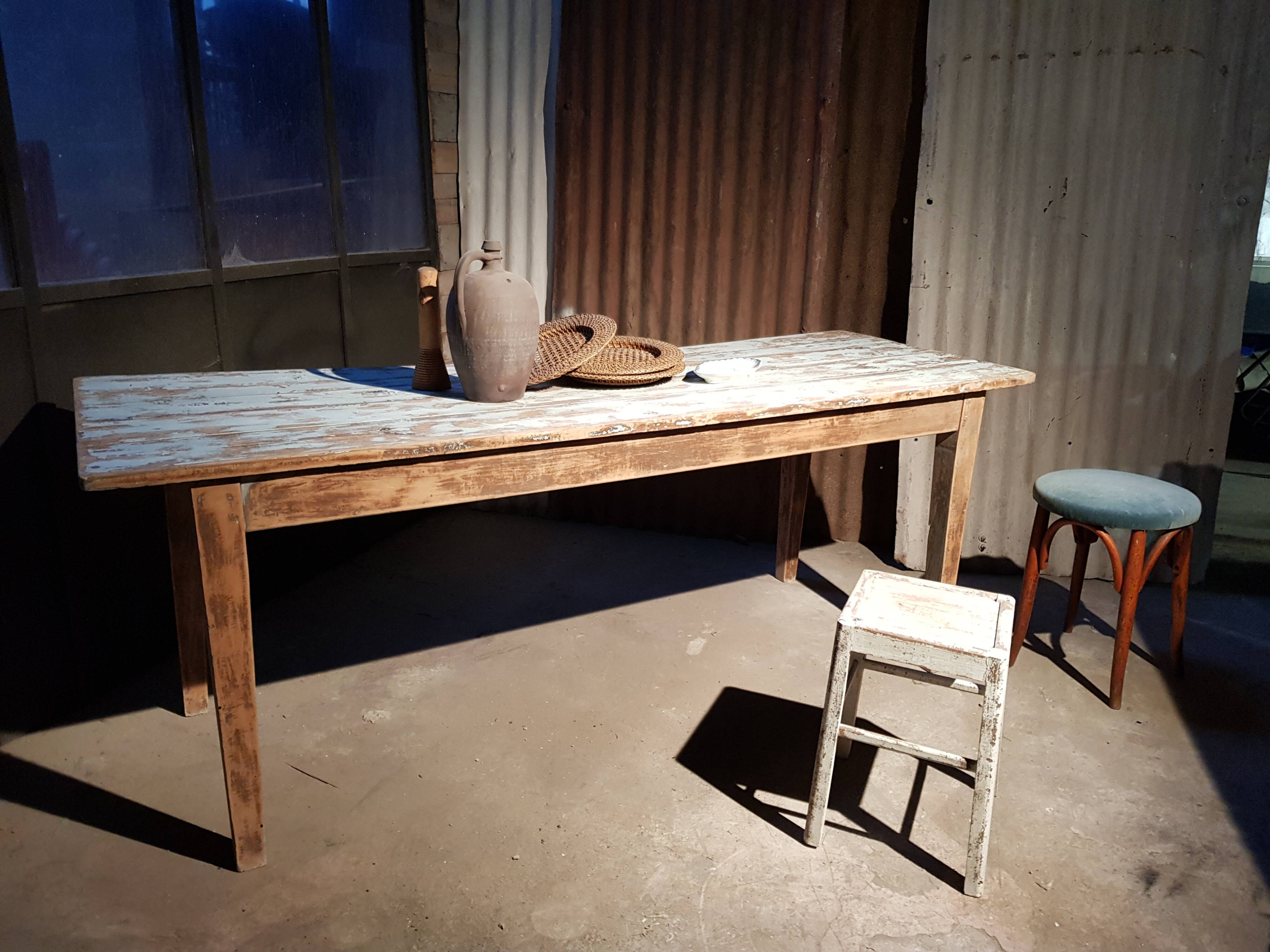 Old farm table