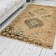 Tapis décoratif vintage anatolien
