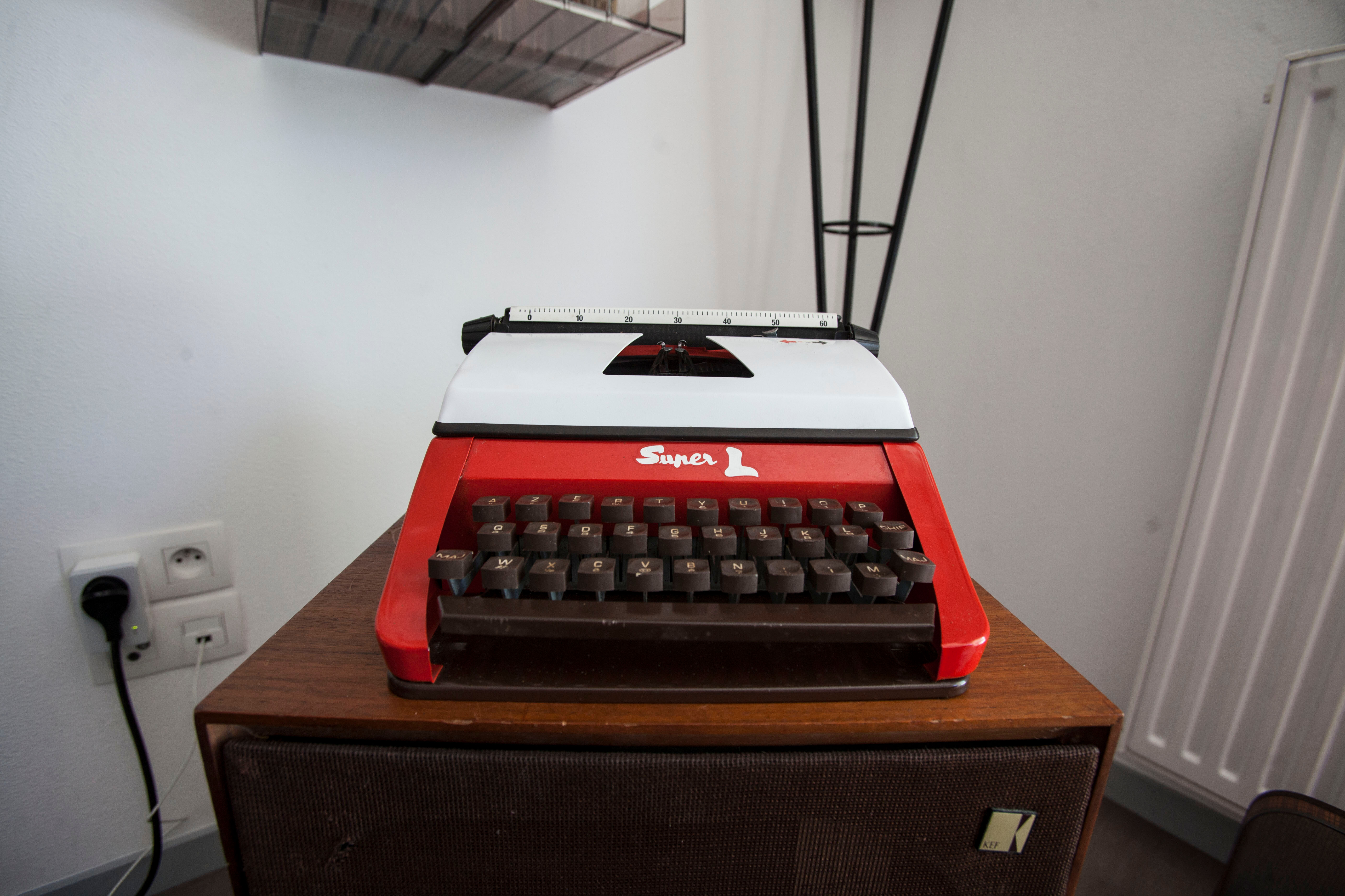 Machine à écrire enfant Lilliput rouge Selency