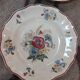 Lot of 6 flat plates Sarreguemines model aggressive