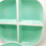 Divided mint serving plates