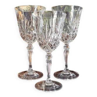 Crystal glass trio