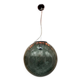Italian Glass Balloton Green Pendant Sphere