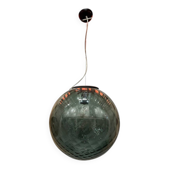 Italian Glass Balloton Green Pendant Sphere