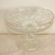 Moulded glass fruit display cup 40s