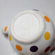 White polka dot Elephant teapot, vintage French
