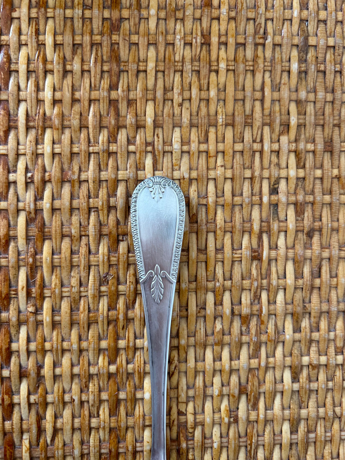 Silver spoon from the 30s