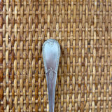 Silver spoon from the 30s