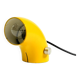 Very rare original Space Age 60s yellow table lamp made of iron by Temde
