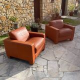 Pair of De Sede DS17 Armchairs