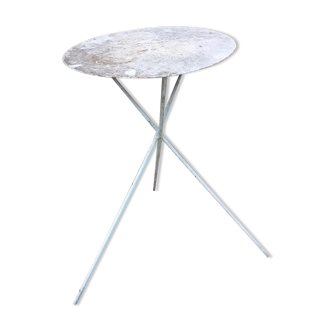 Table de jardin fer forgé vintage