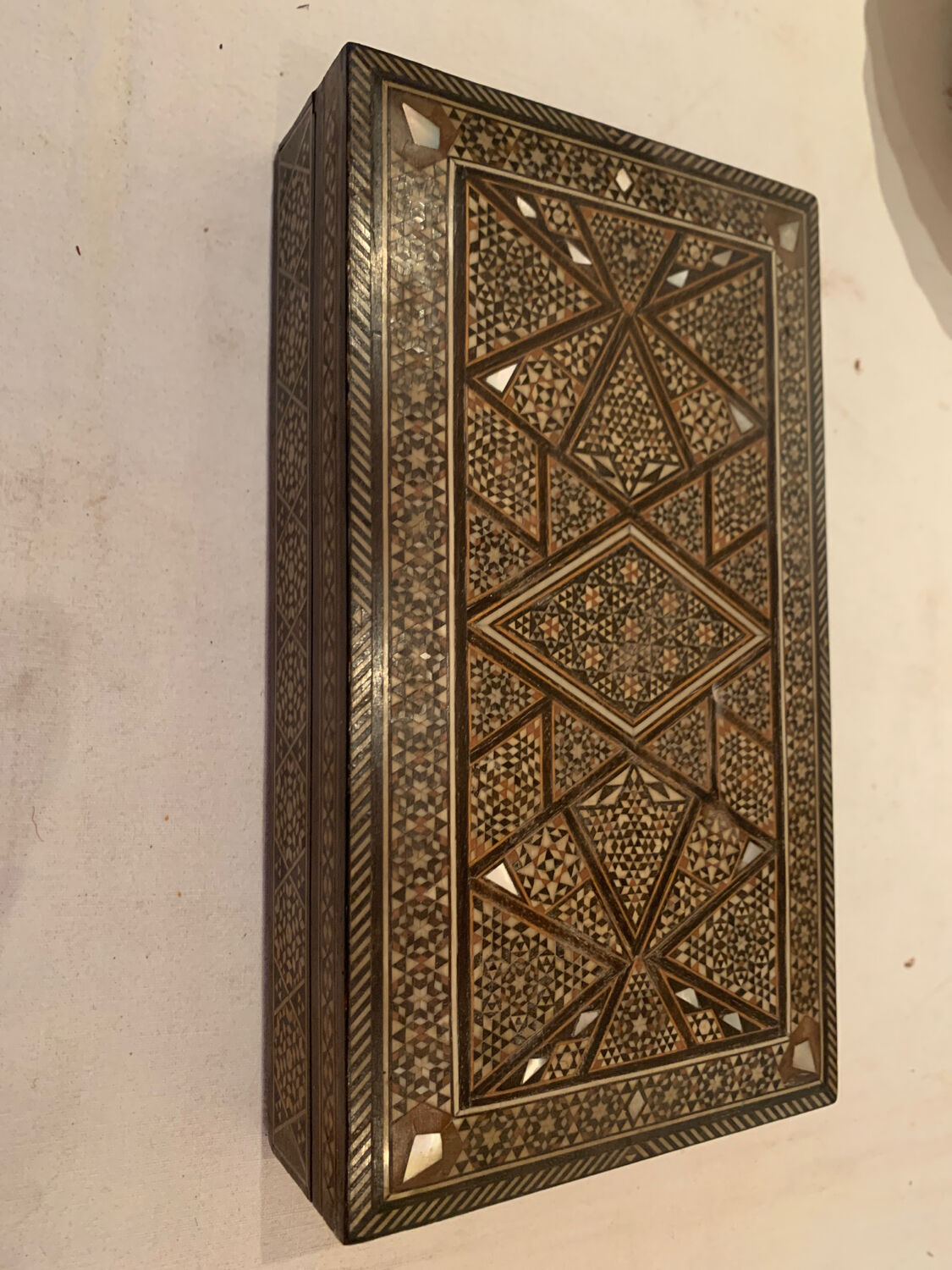 Coffret marqueterie