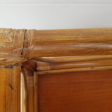 Old shelf in bamboo and rattan 70s