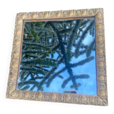 Miroir ancien en bois doré