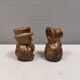 Salt and pepper shaker set in ceramic from Danish Løvemose 1970s.