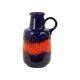 Vintage Allemagne de l’Ouest Poterie Scheurich Bleu Orange Fat Lava 408-40