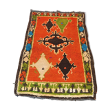 Ancient Berber wool carpet 120x180cm