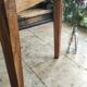 Table ferme chêne massif 80x185