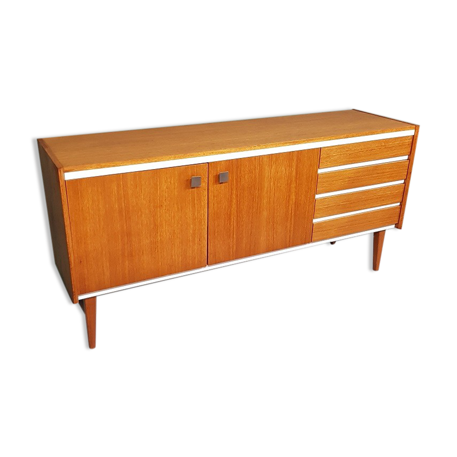 Vintage dutch topform teak sideboard from the 1960