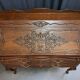Louis XV style oak sloping desk