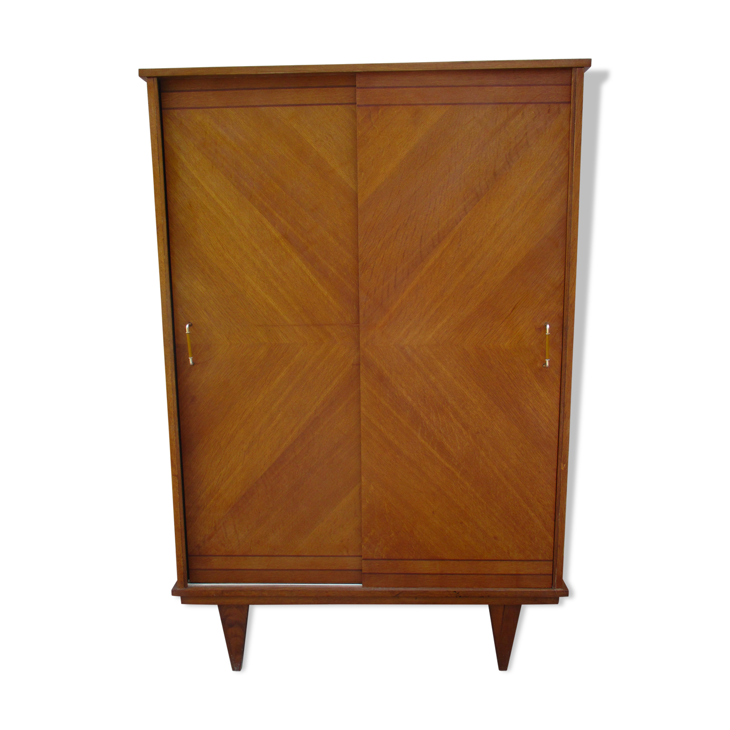 Vintage wardrobe door sliding 50 60 year