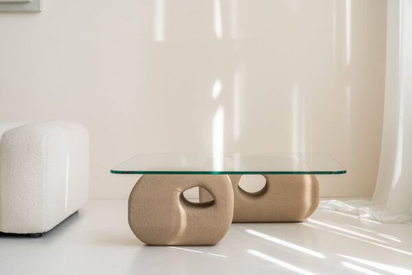 Table basse''Le Carré'' Dune ateliers