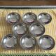 Vintage stainless steel ice cream cups
