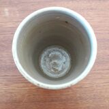 6 signed stoneware cups