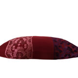 Housse de coussin en lin brode