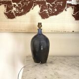 Ceramic lamp, 2 M fabric cable, cotton lampshade