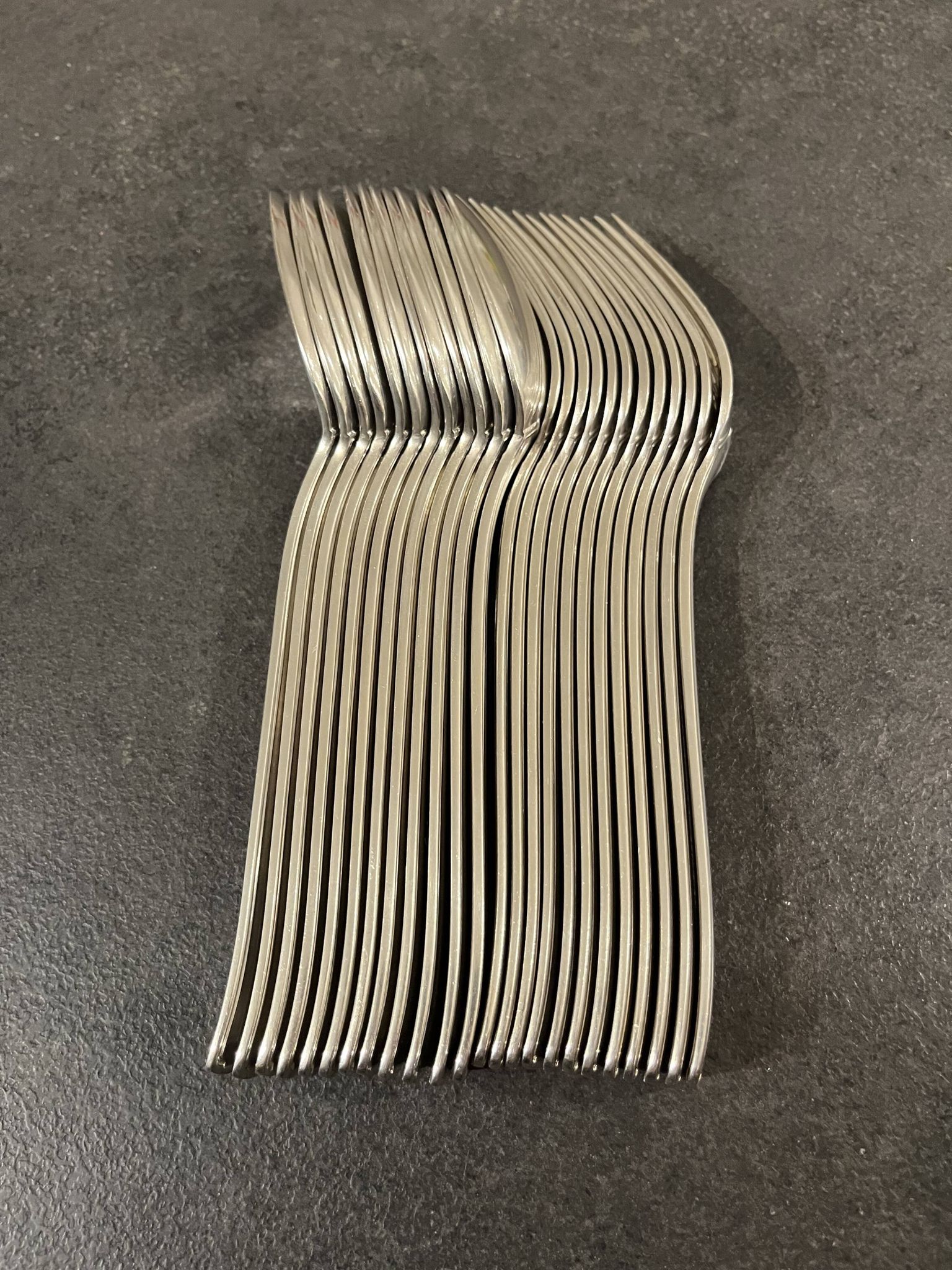 Silver-plated metal cutlery by François Frionnet