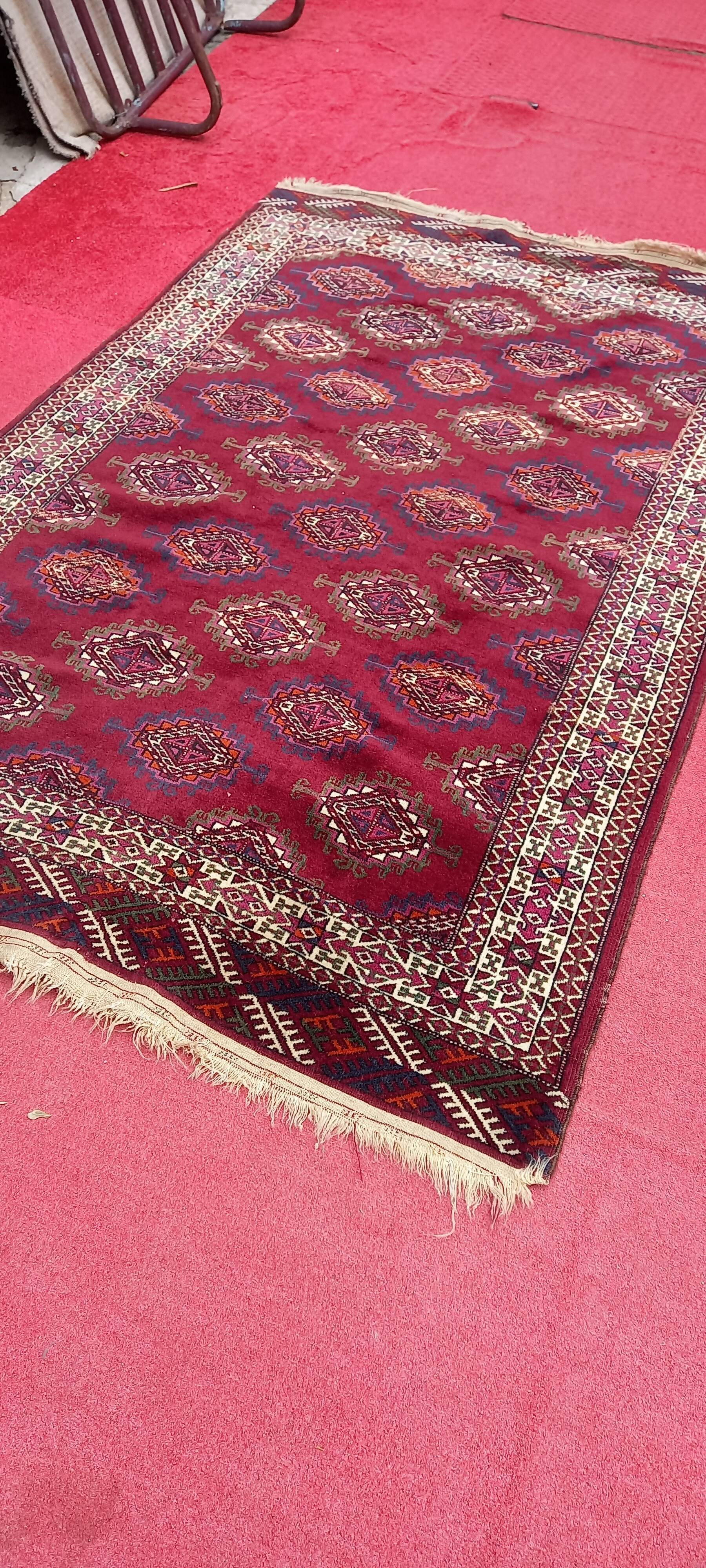 Old carpet boucara beshir