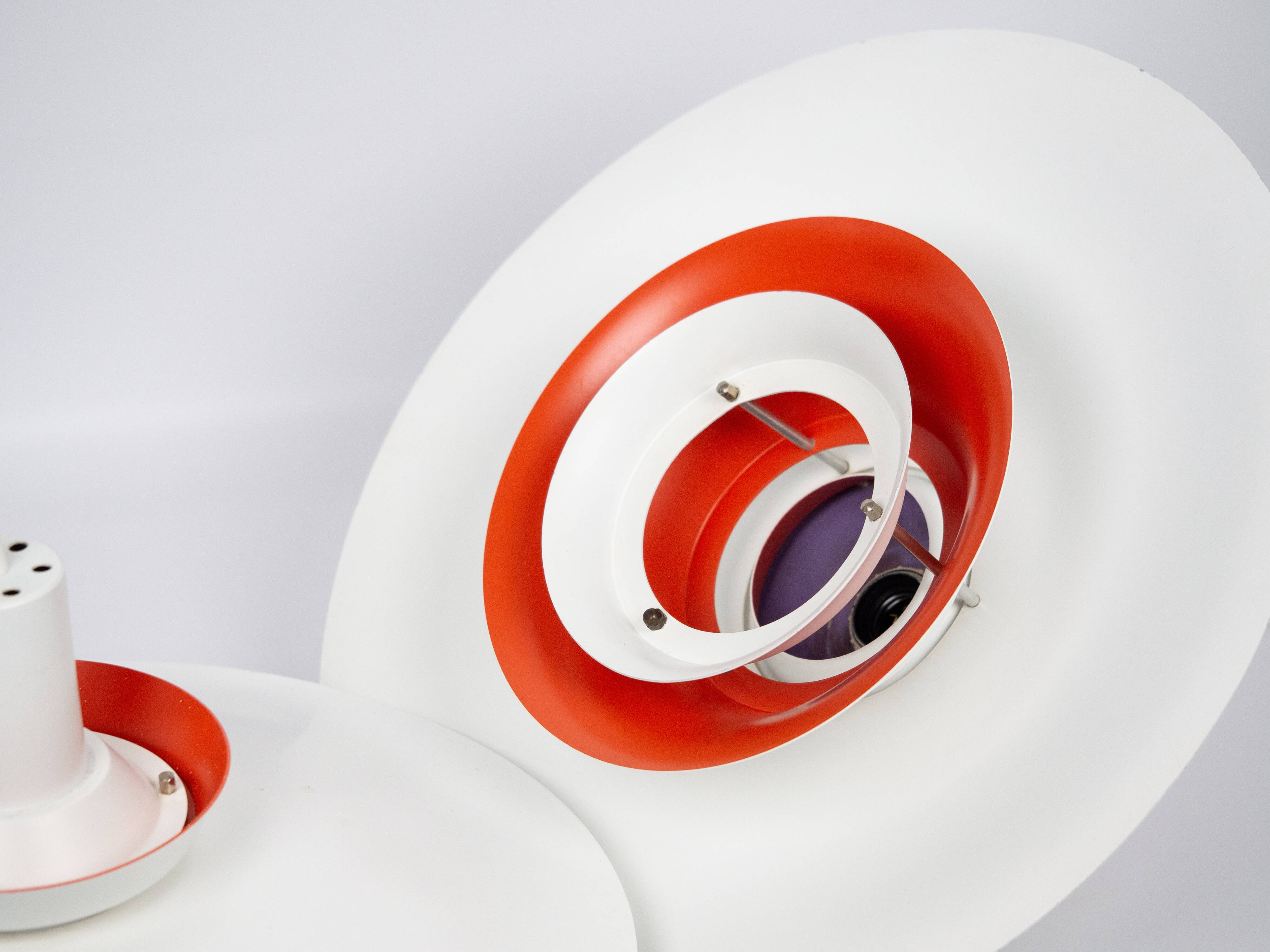 Paire de 2 lampes vintage danoises des années 1980.