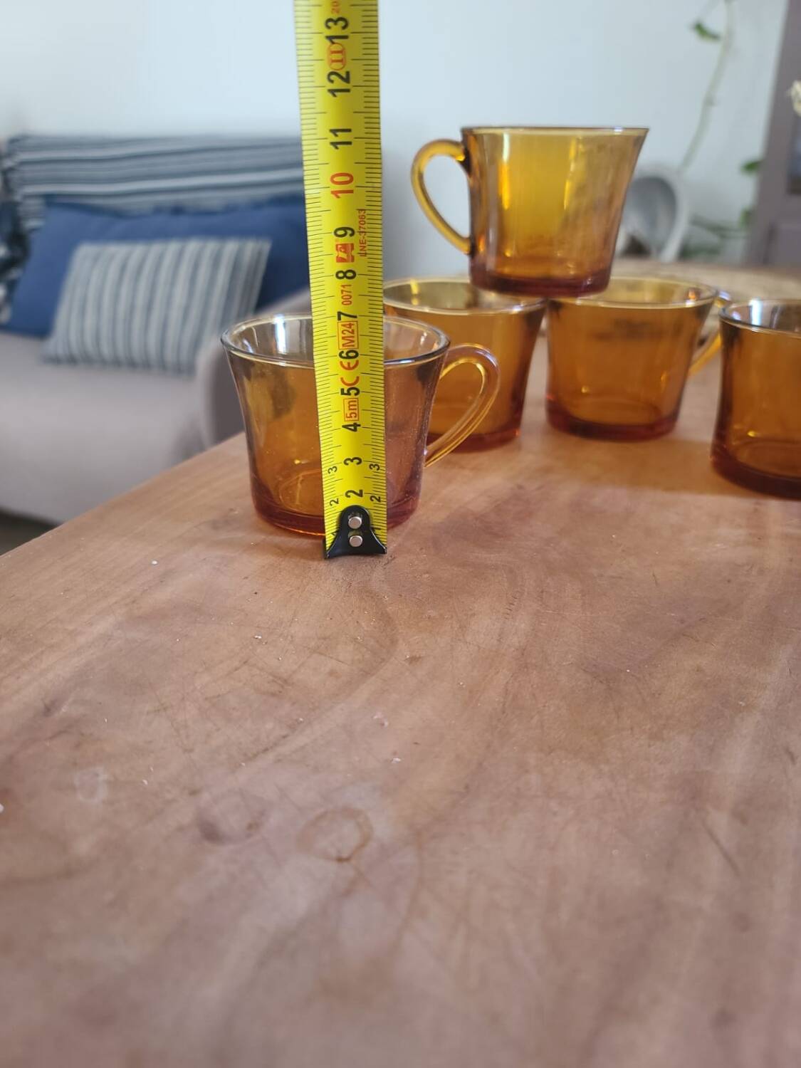 Set of 5 coffee cups