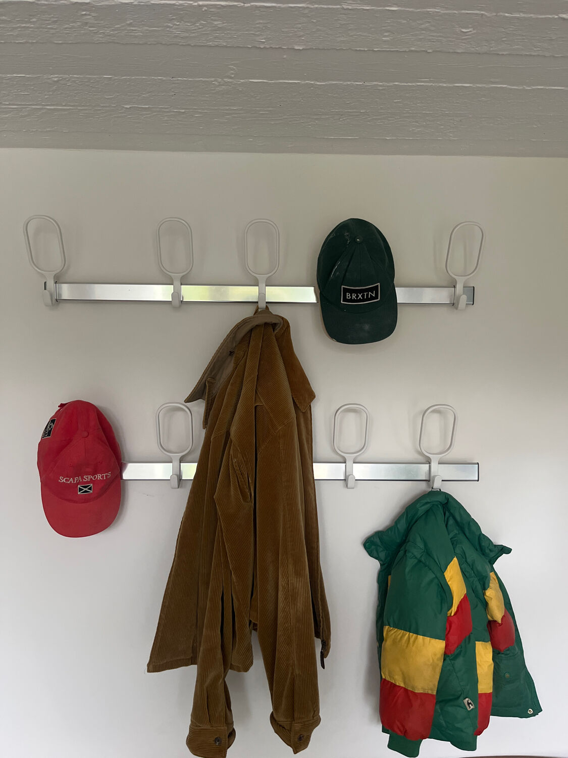 Pair of coat hooks Birds on a Wire by Magis