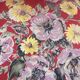 Large vintage floral armchair from the 1960s – unusual and pretty