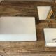 Set de 3 miroirs de barbier anciens