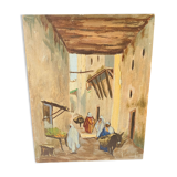 Orientalist painting - signed
