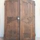 Louis XV walnut wardrobe doors