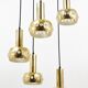 Bakalowits Lustre and Crystal Five-Arm Cascade Suspension, Austria