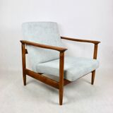 Light Blue GFM-142 Armchair by Edmund Homa, 1970s