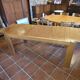 Table extensible en orme de la maison Regain des années 70