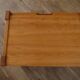 Paire de chevets vintage en orme de Doubinsky freres