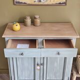 Renovated and distressed Parisian sideboard | Lucien