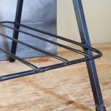 50s metal side table