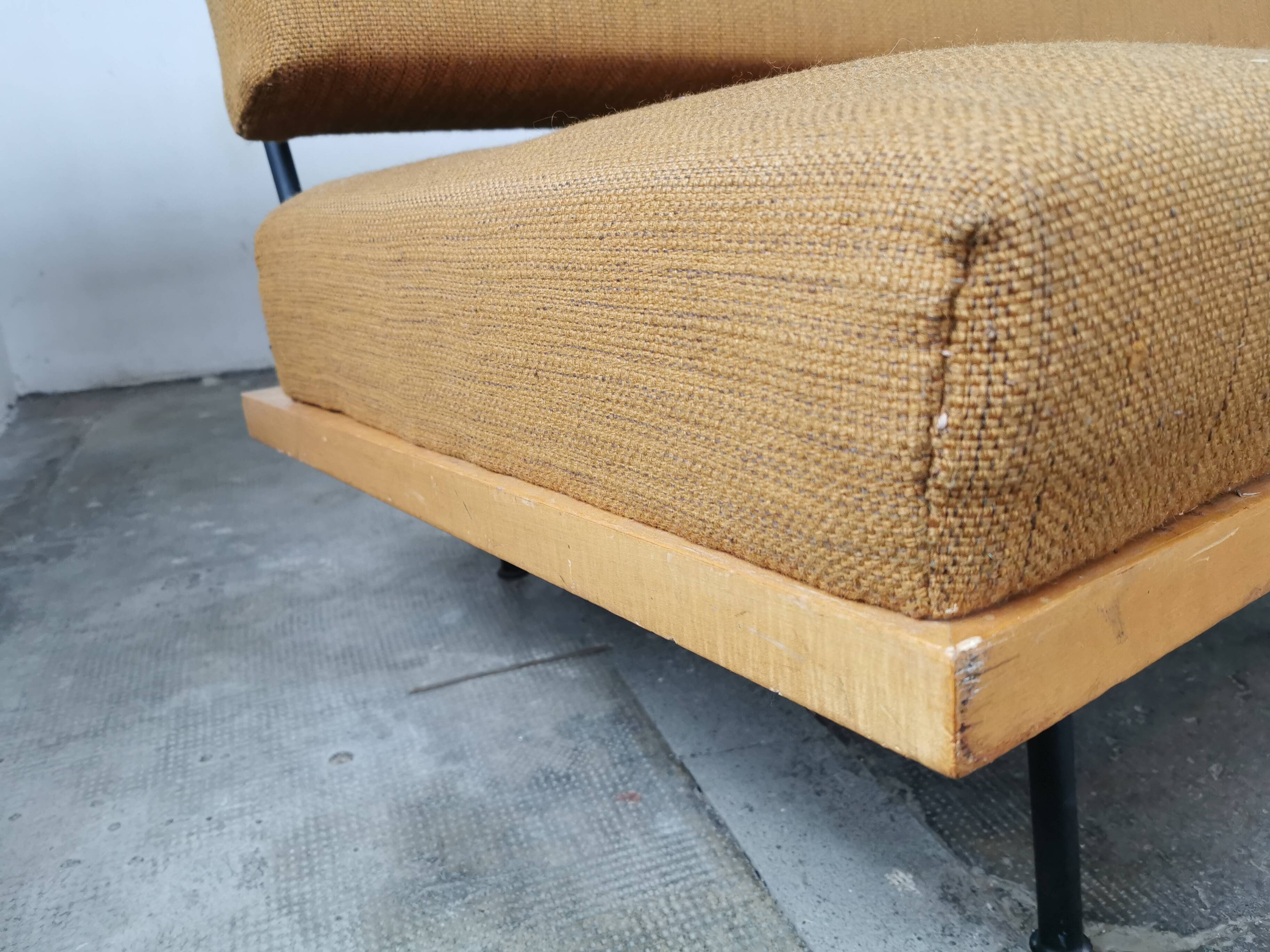 Bench, daybed from the 50s, by Joseph Pentenrieder